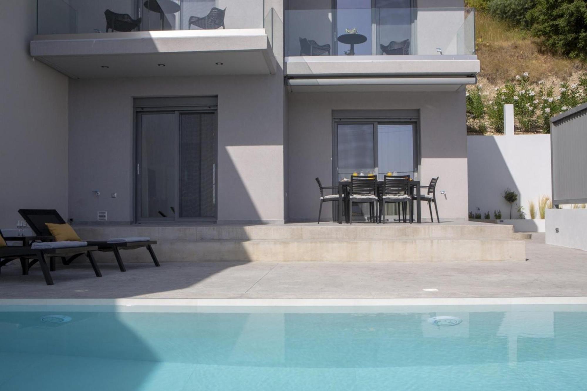 Aloft Luxury Villas Lefkada - Heated Pool Apolpaina Extérieur photo