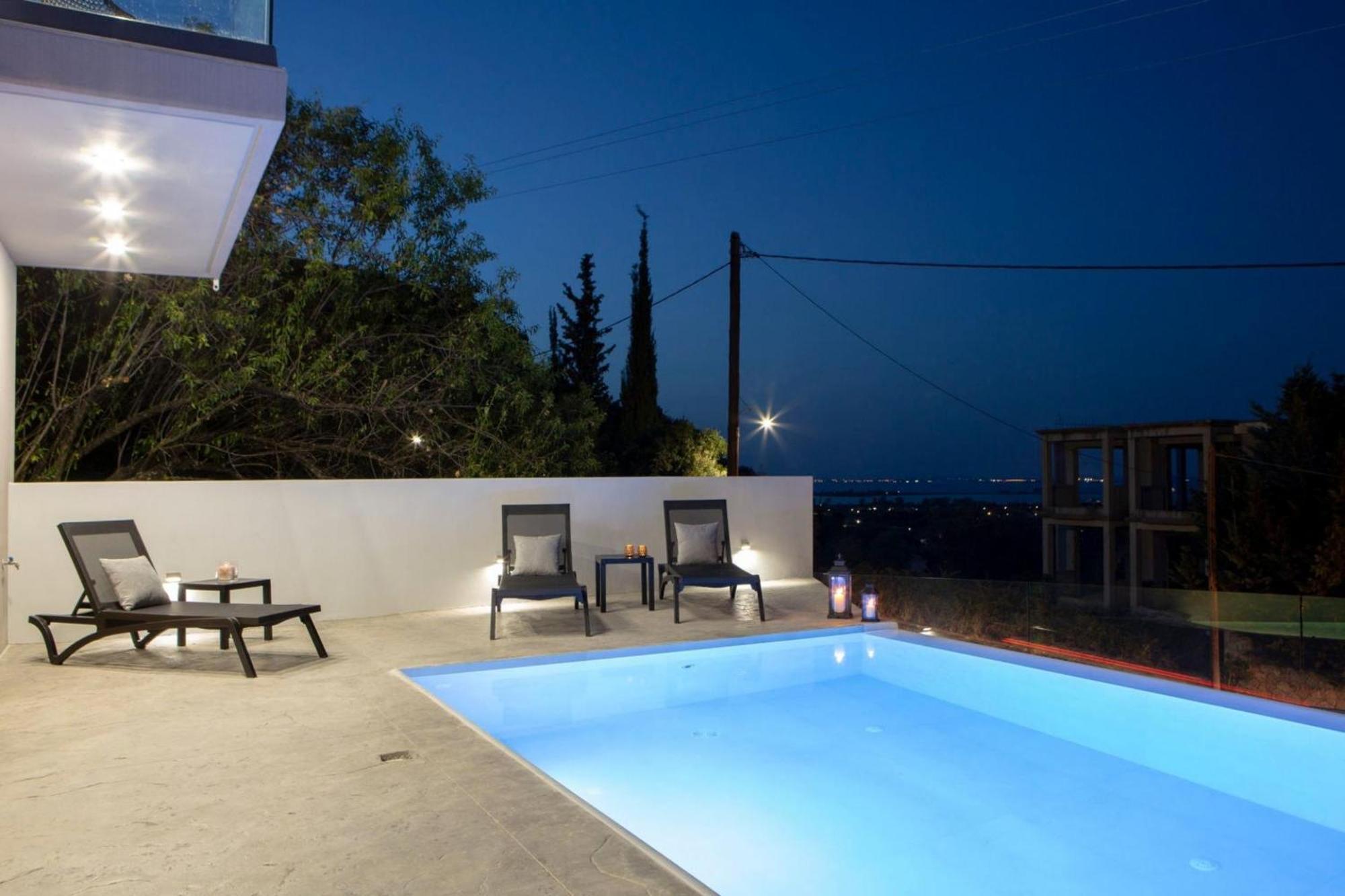 Aloft Luxury Villas Lefkada - Heated Pool Apolpaina Extérieur photo