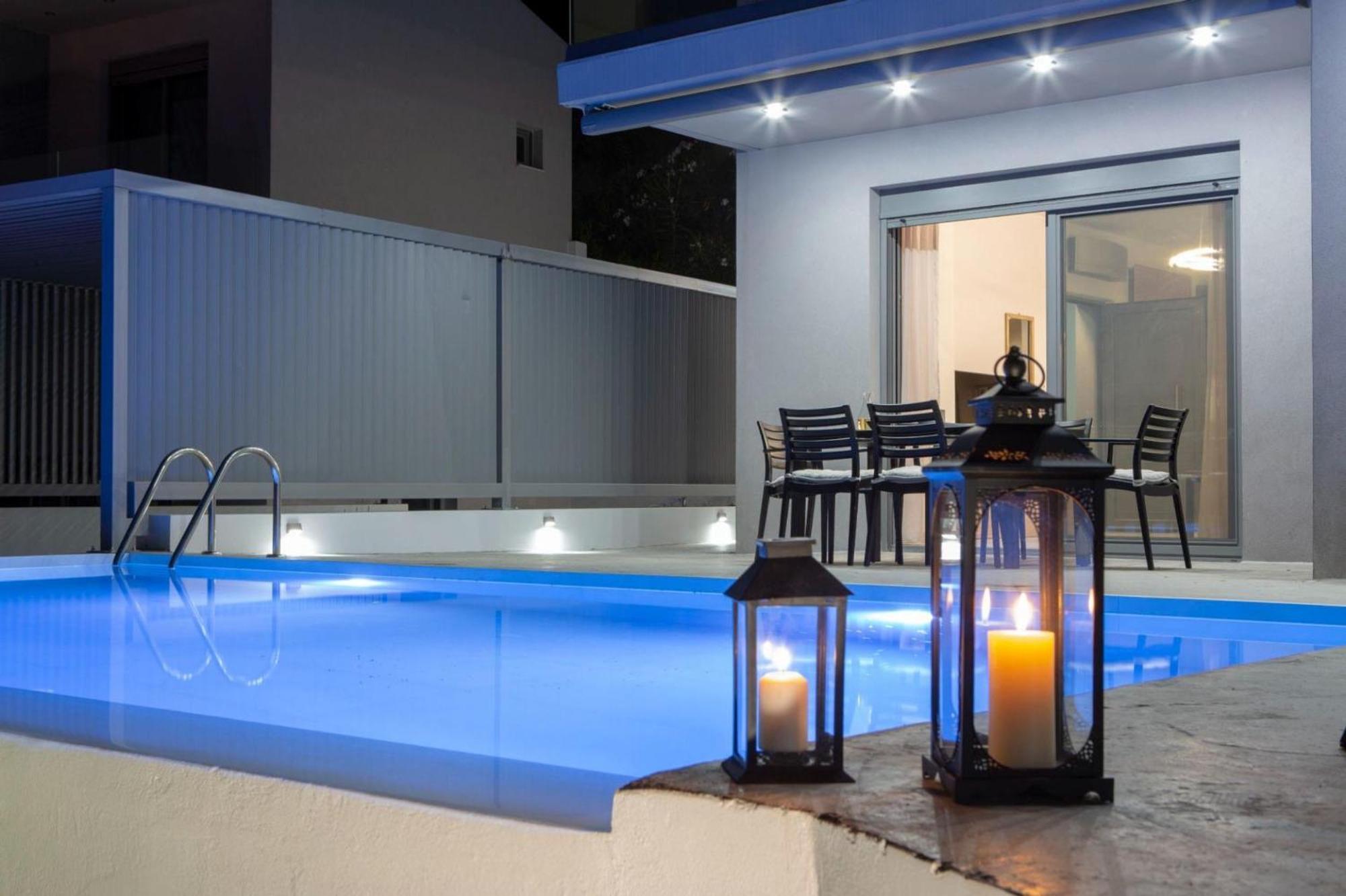 Aloft Luxury Villas Lefkada - Heated Pool Apolpaina Extérieur photo