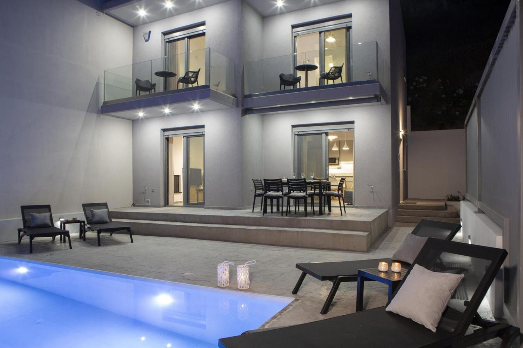 Aloft Luxury Villas Lefkada - Heated Pool Apolpaina Extérieur photo