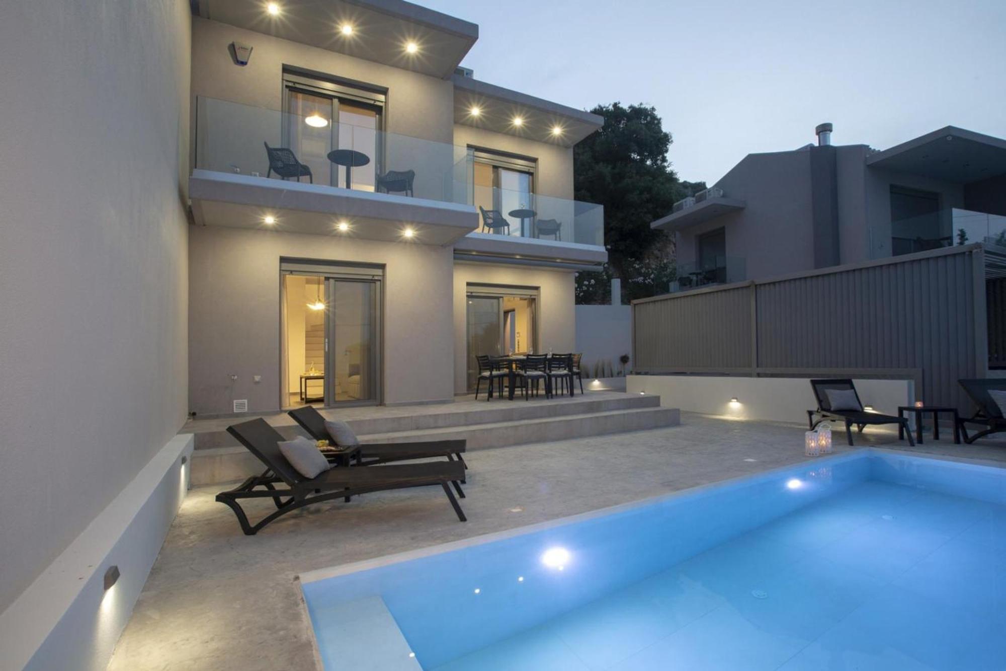 Aloft Luxury Villas Lefkada - Heated Pool Apolpaina Extérieur photo