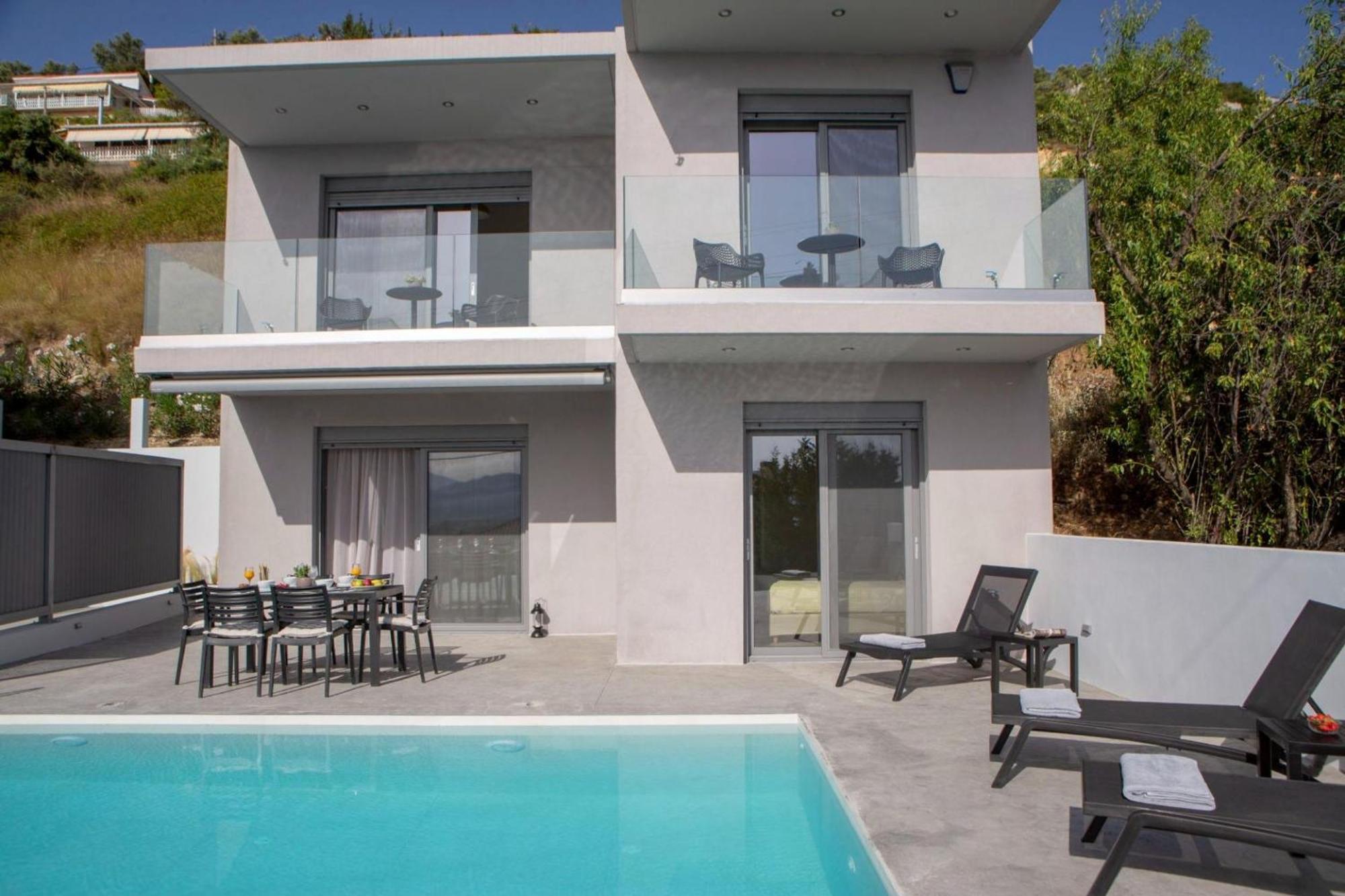 Aloft Luxury Villas Lefkada - Heated Pool Apolpaina Extérieur photo