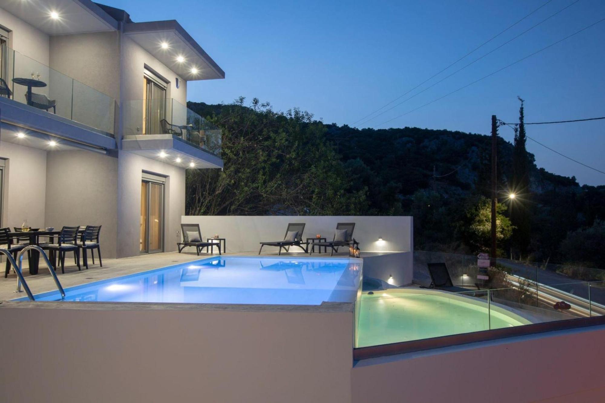 Aloft Luxury Villas Lefkada - Heated Pool Apolpaina Extérieur photo