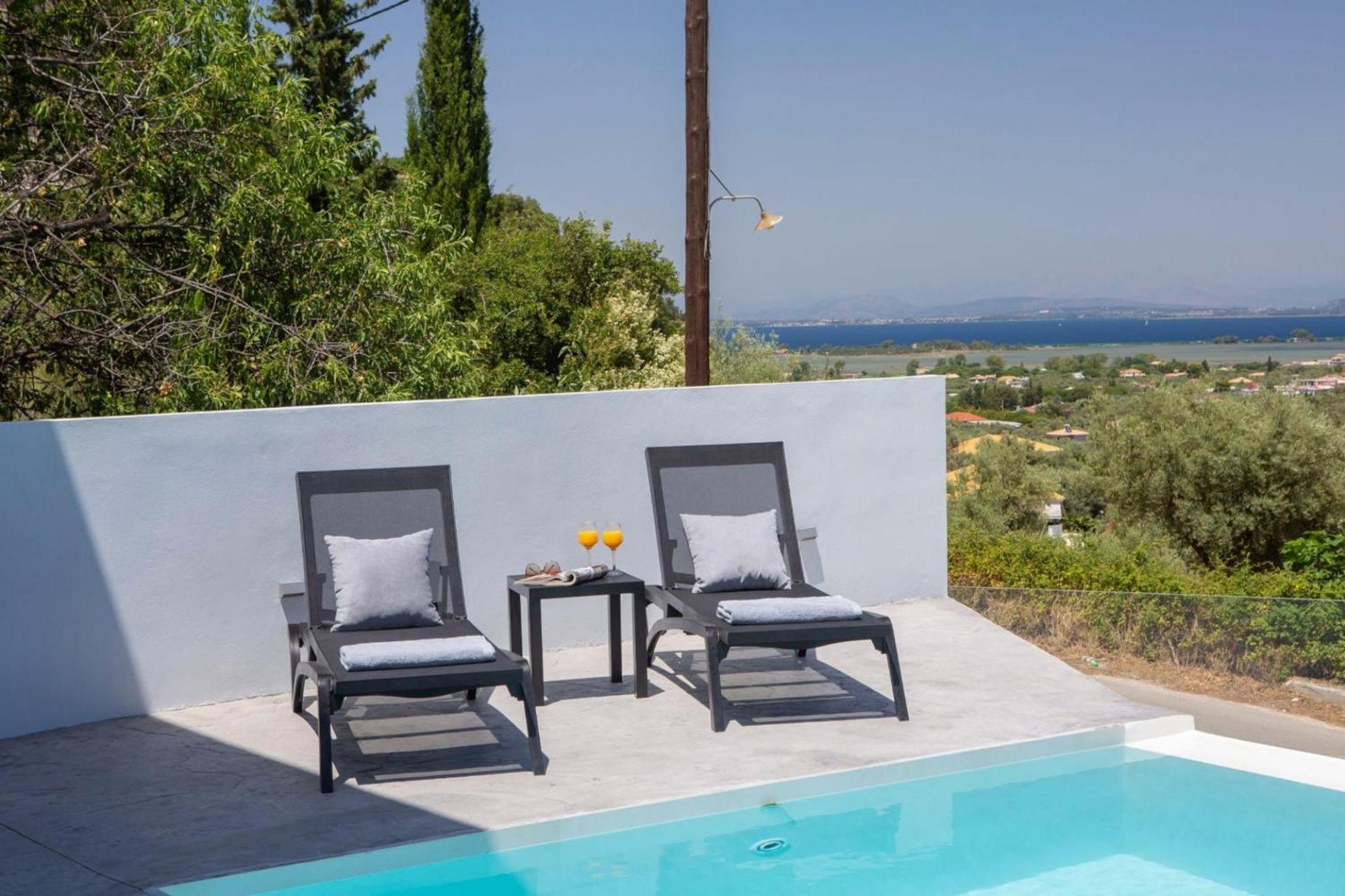 Aloft Luxury Villas Lefkada - Heated Pool Apolpaina Extérieur photo