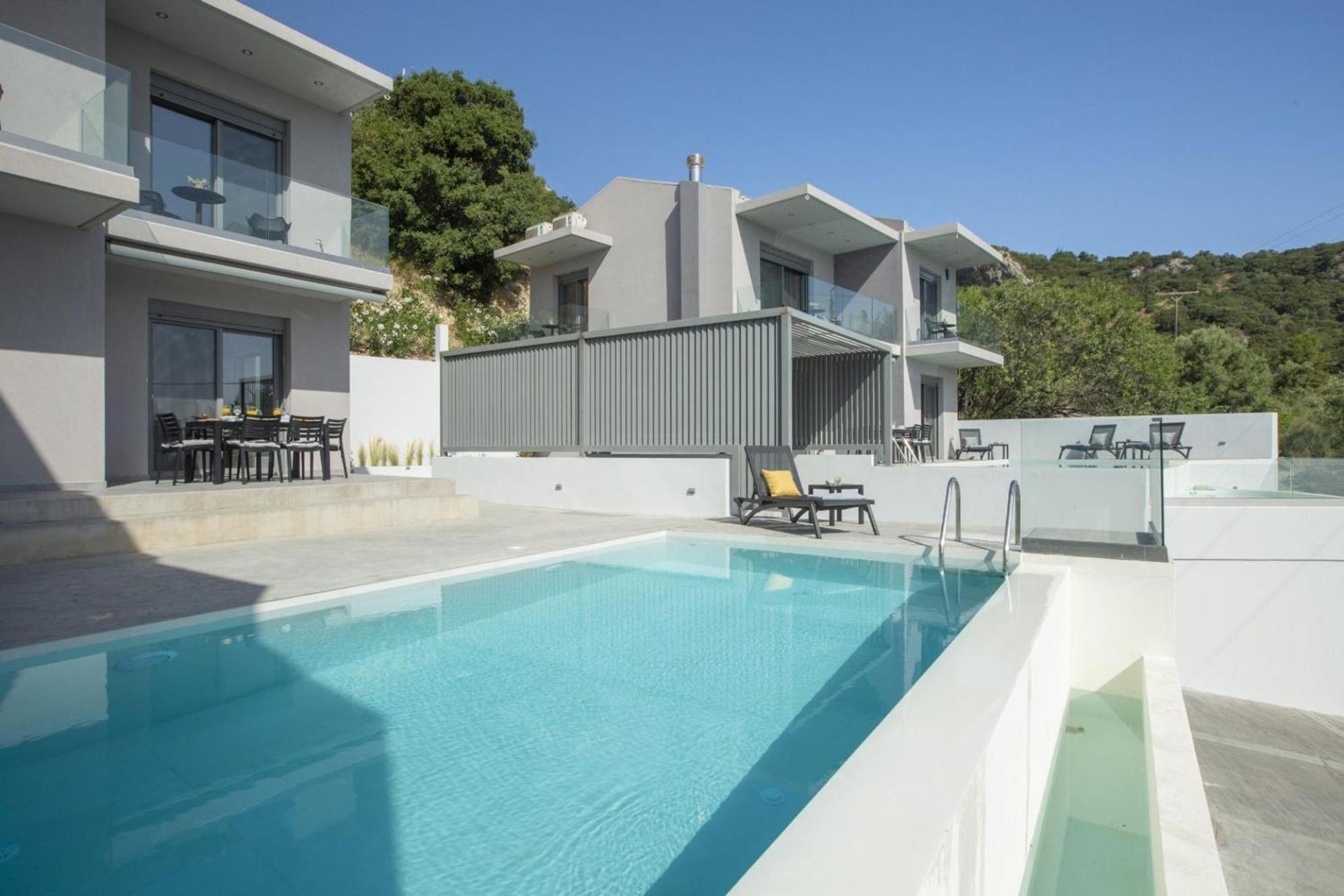 Aloft Luxury Villas Lefkada - Heated Pool Apolpaina Extérieur photo