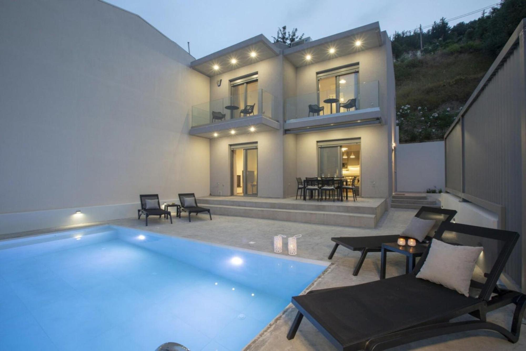 Aloft Luxury Villas Lefkada - Heated Pool Apolpaina Extérieur photo