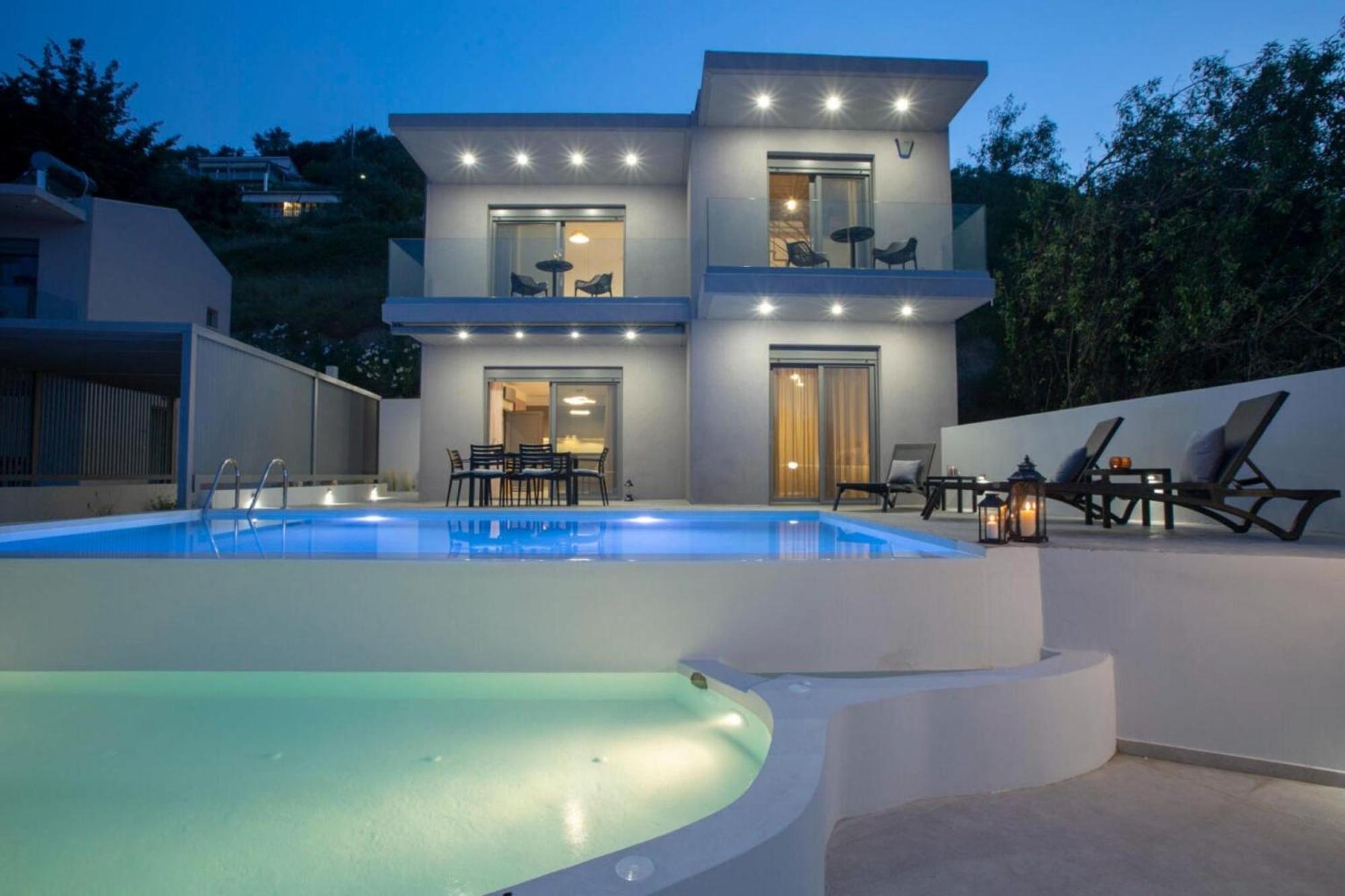 Aloft Luxury Villas Lefkada - Heated Pool Apolpaina Extérieur photo